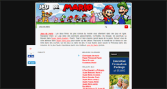 Desktop Screenshot of jeu-de-mario.com